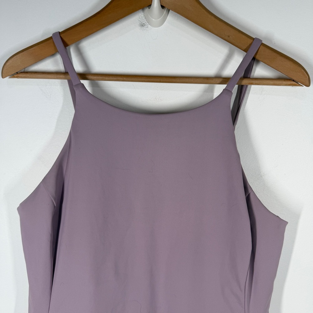 Old Navy Powersoft Mini 2in1 Skort Tennis Dress Size Large Pockets Purple - Picture 3 of 8